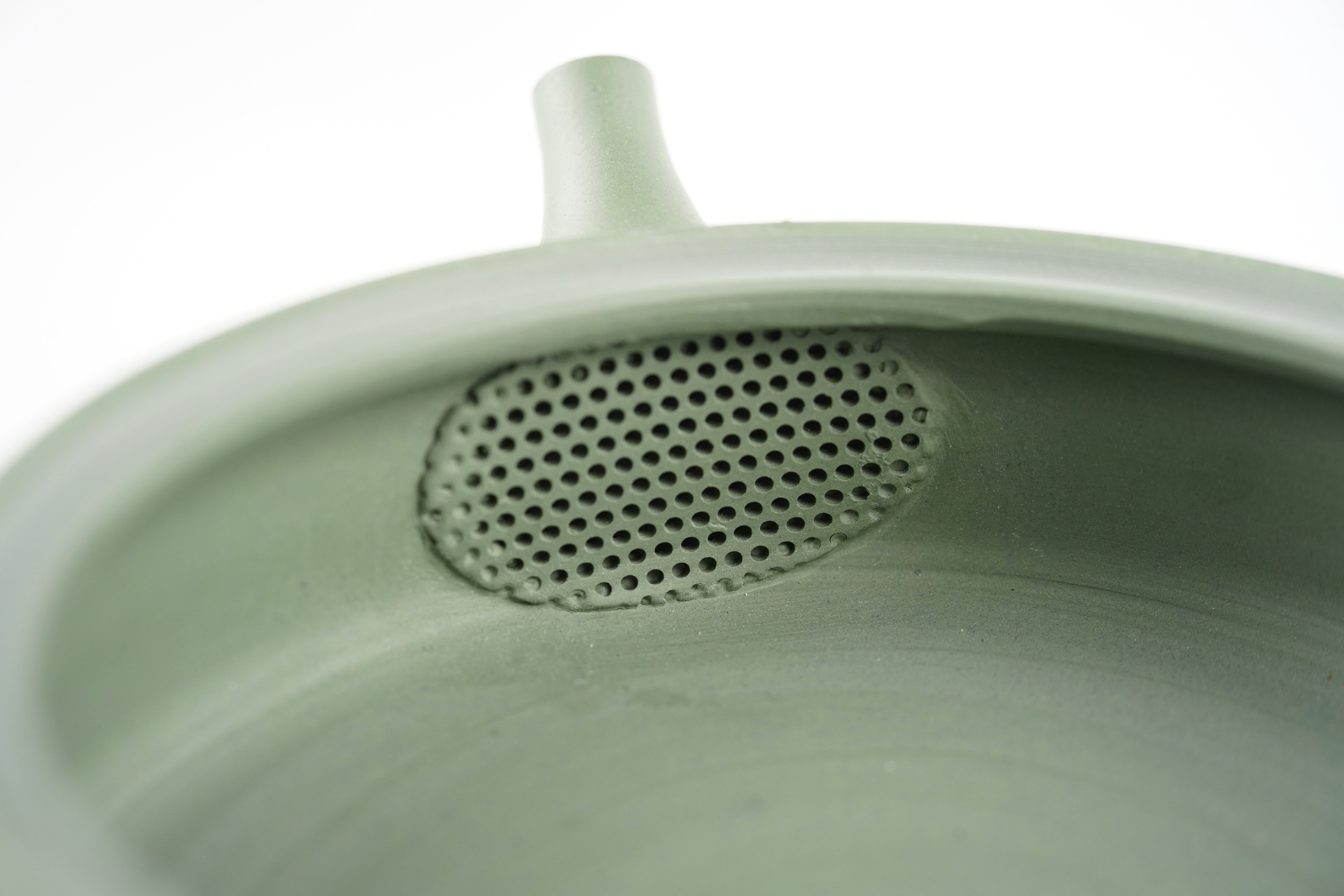 緑泥 切立藻掛け急須