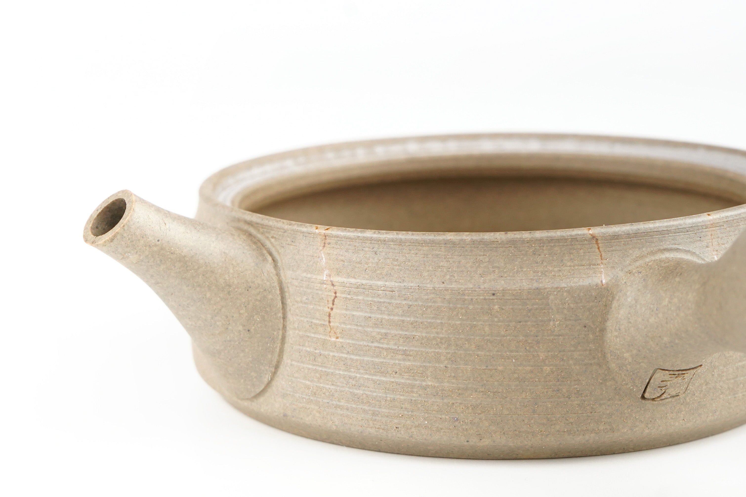 焼〆 切立藻掛け急須