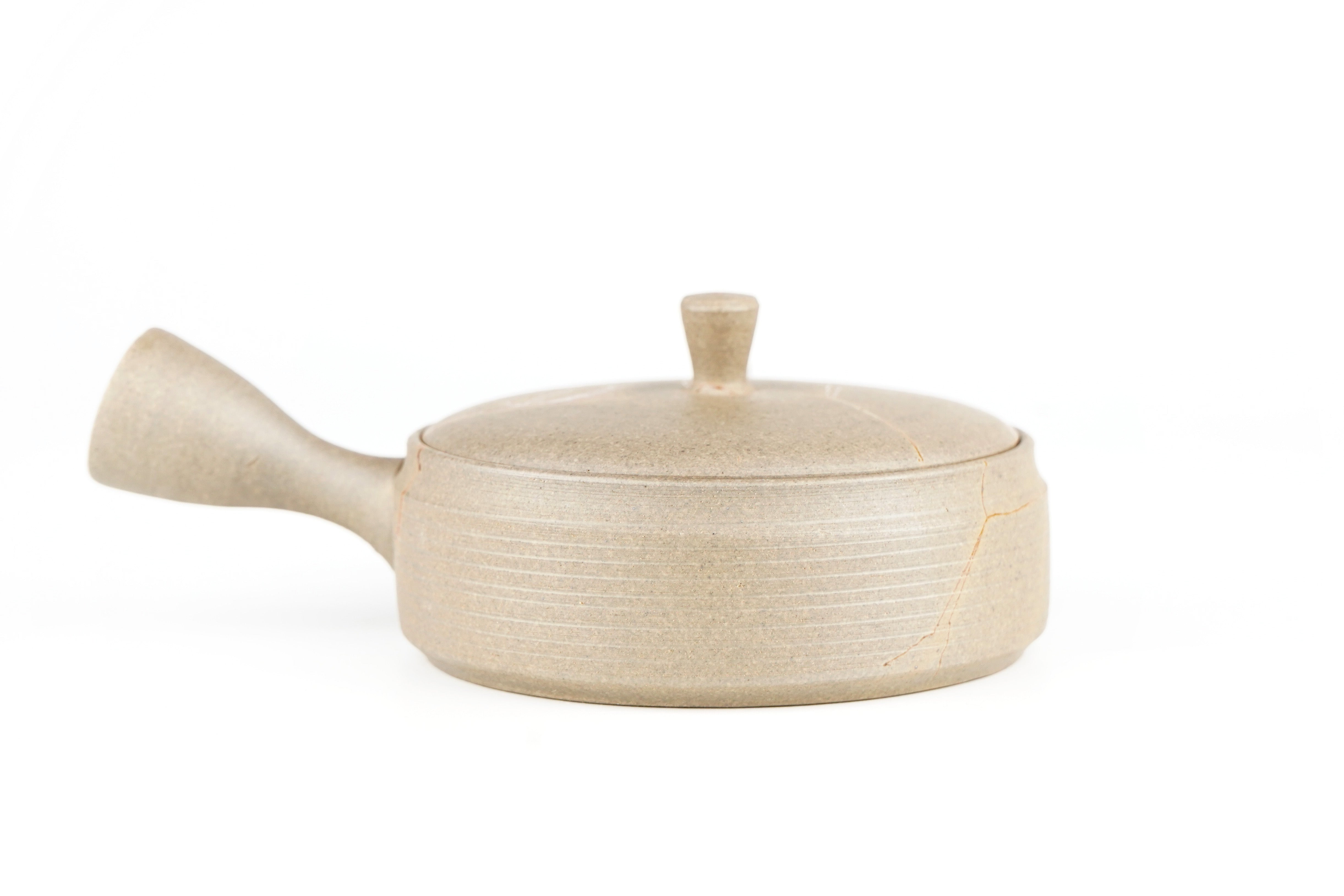 焼〆 切立藻掛け急須