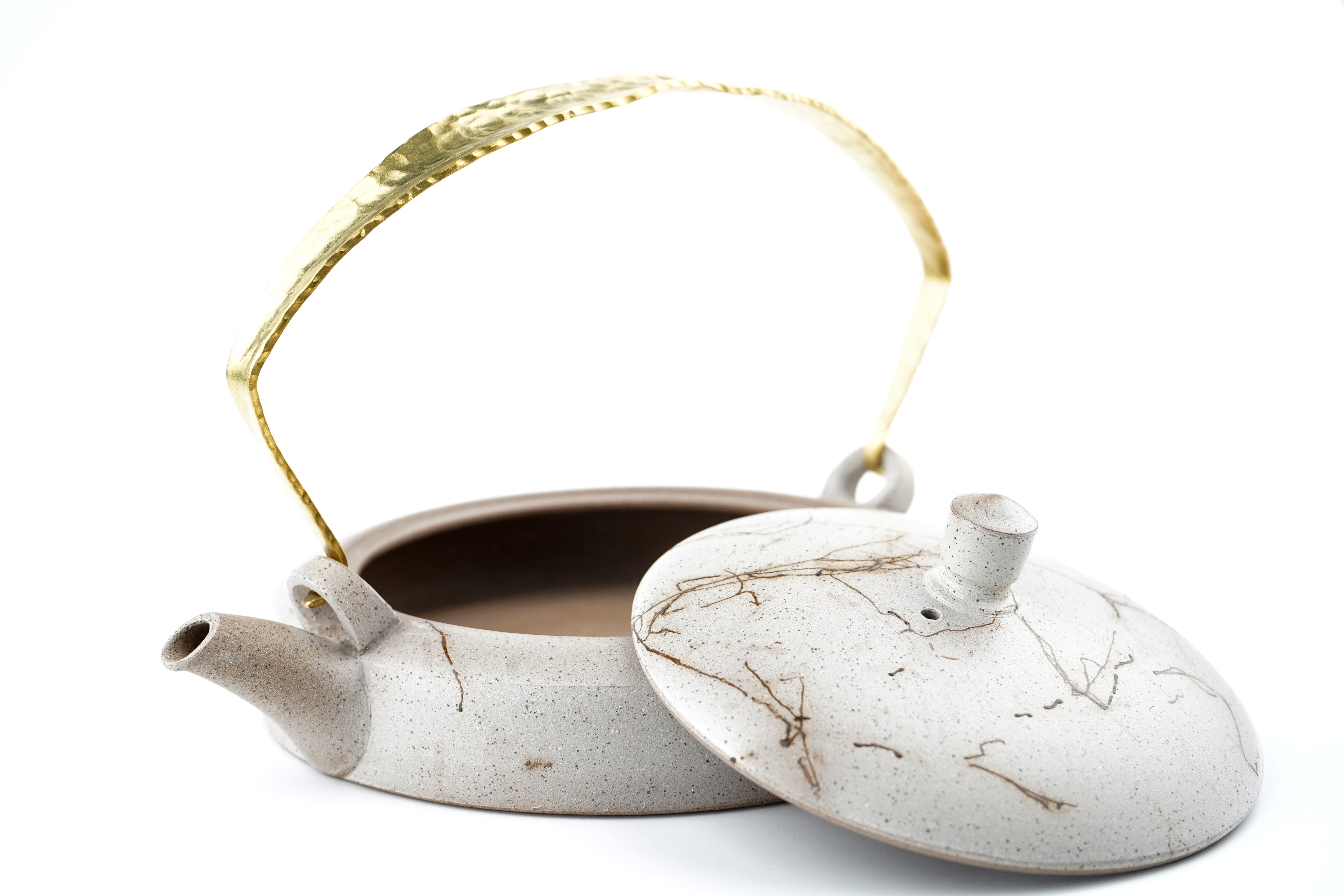 伊藤成二|白藻掛け茶注 (金属手)