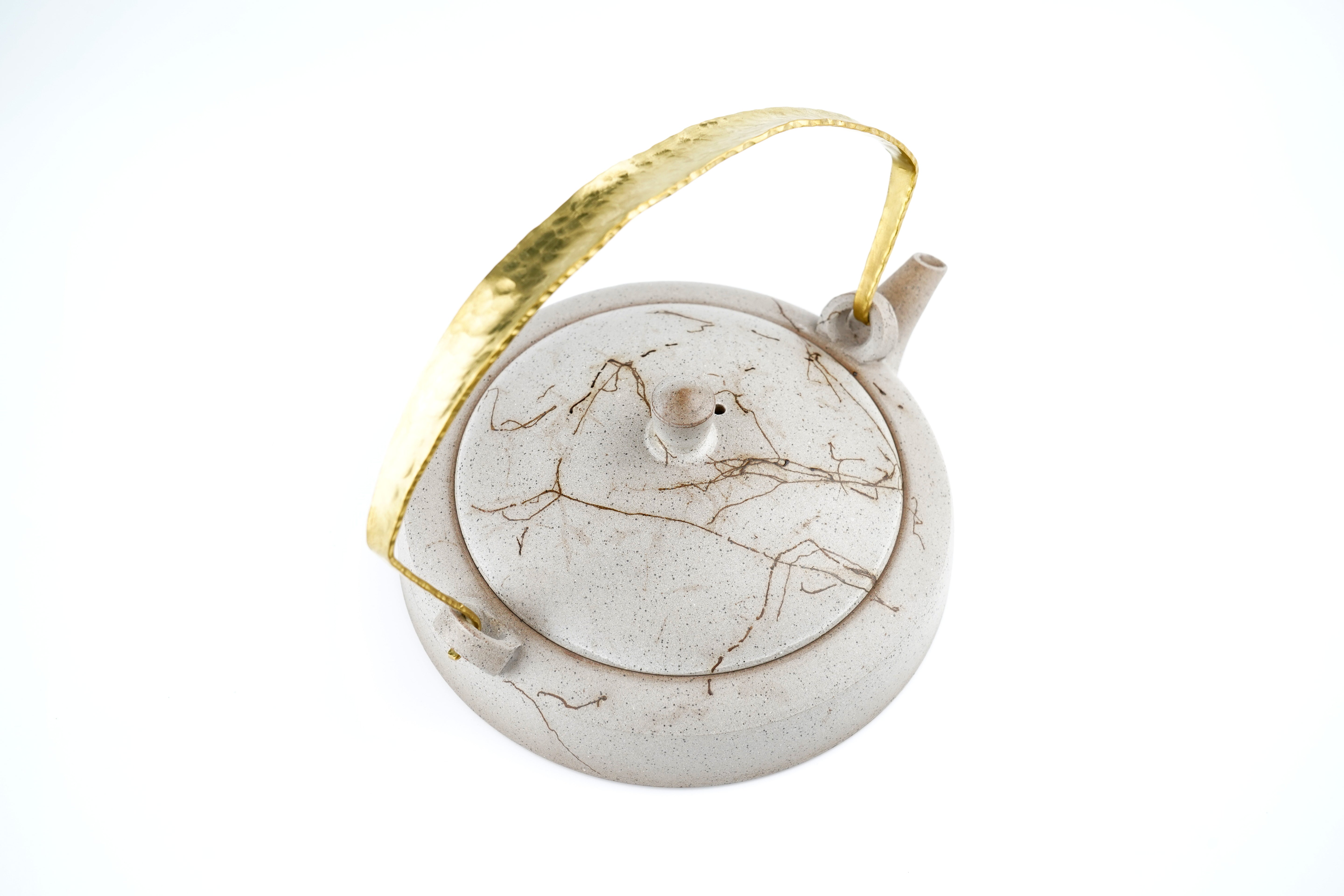 伊藤成二|白藻掛け茶注 (金属手)