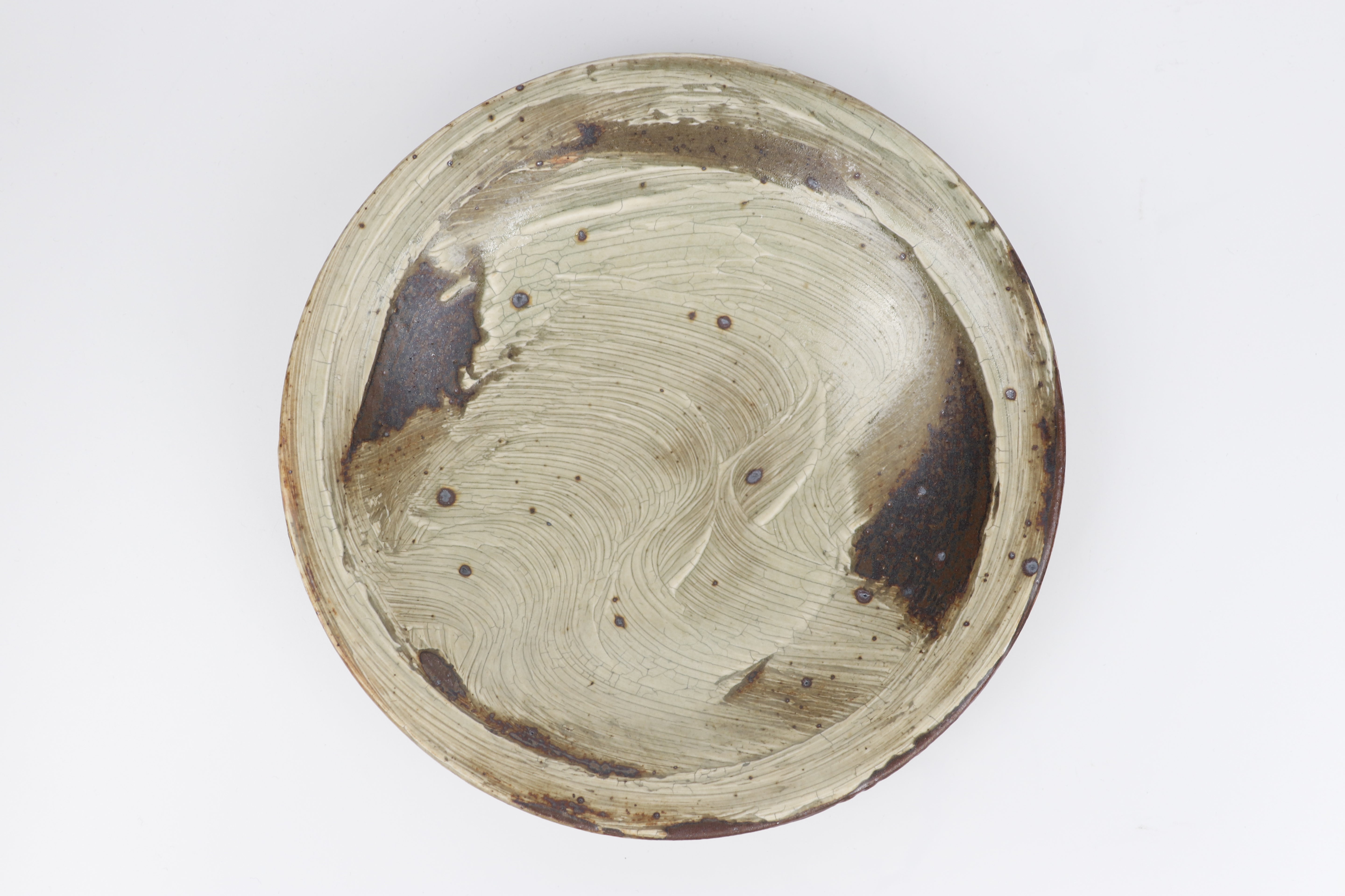 Hakeme Plate (18cm) – Atsushi Shimomura