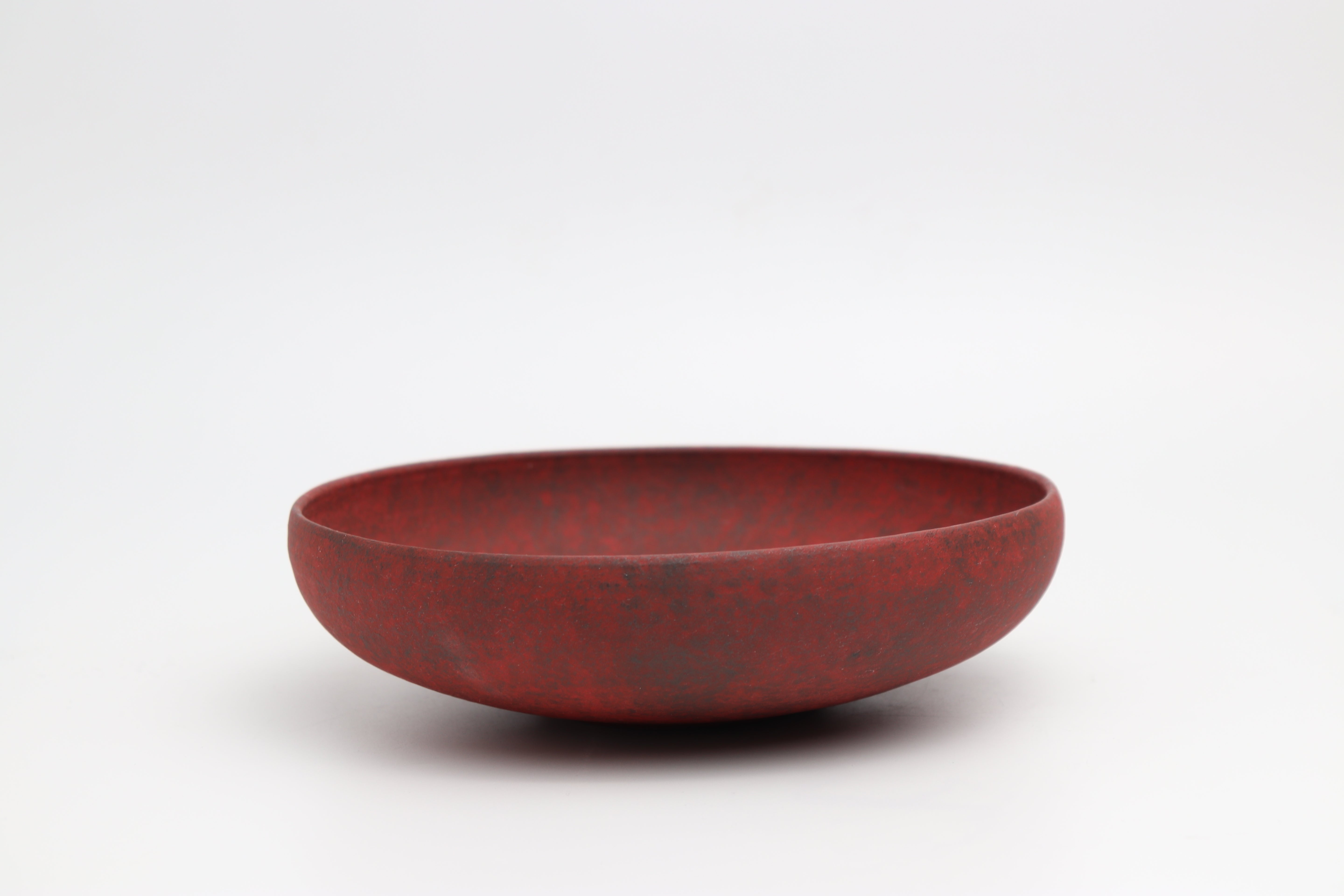 岡崎慧佑 7寸鉢 (赤)