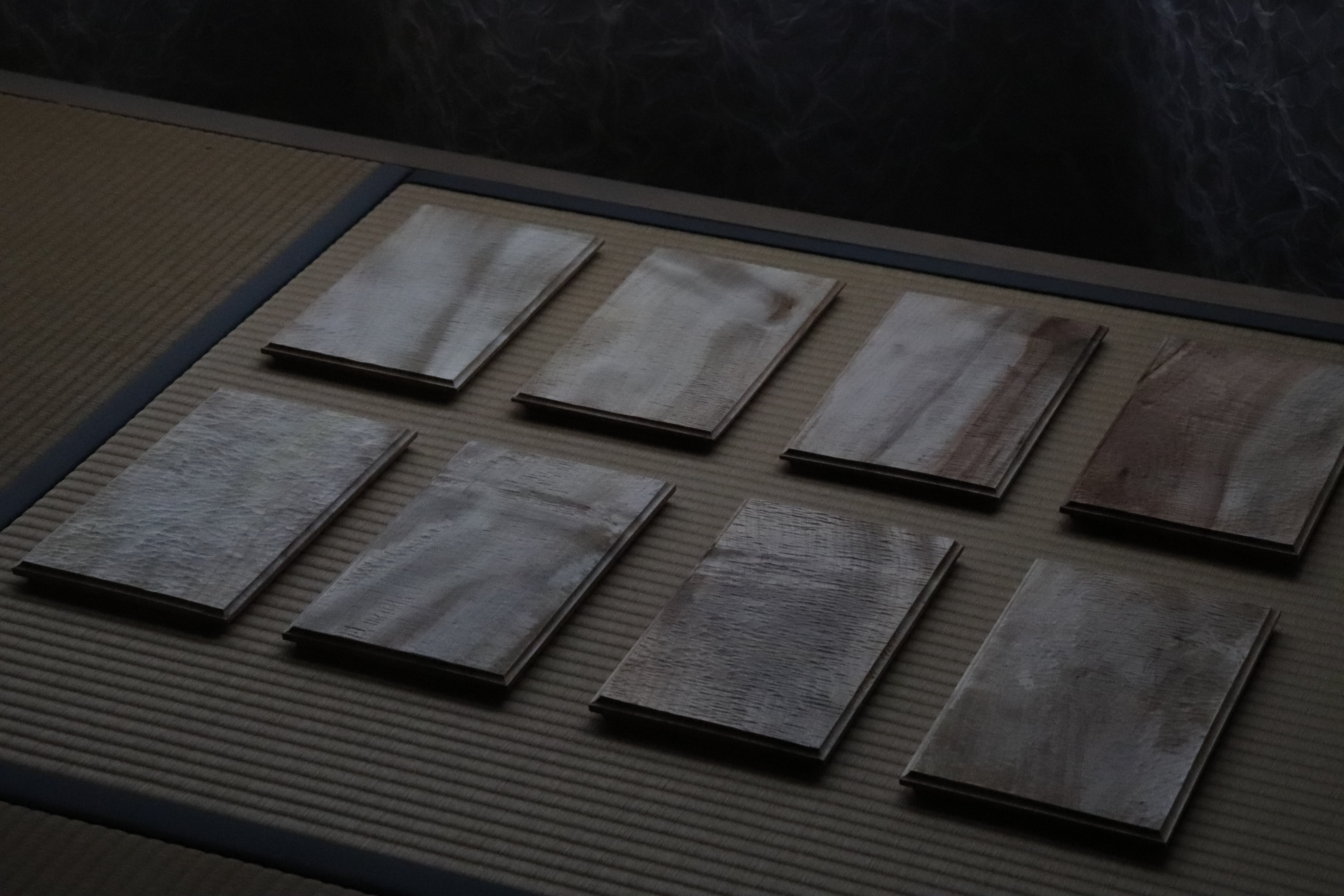 田代裕基 茶盆 トチノキ(ガラスコーティング)