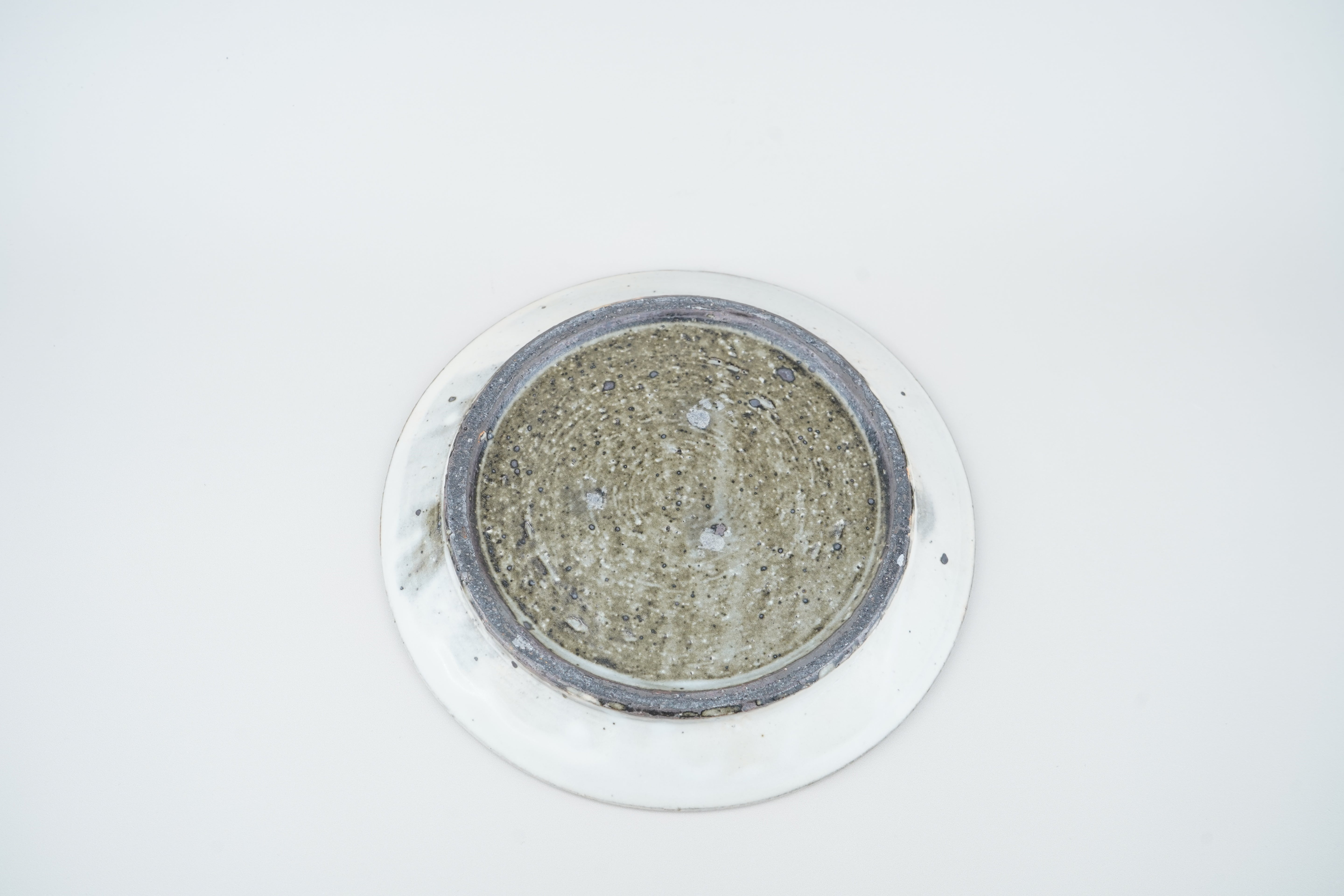 【加藤祥孝】6寸リム皿 (粉引き)