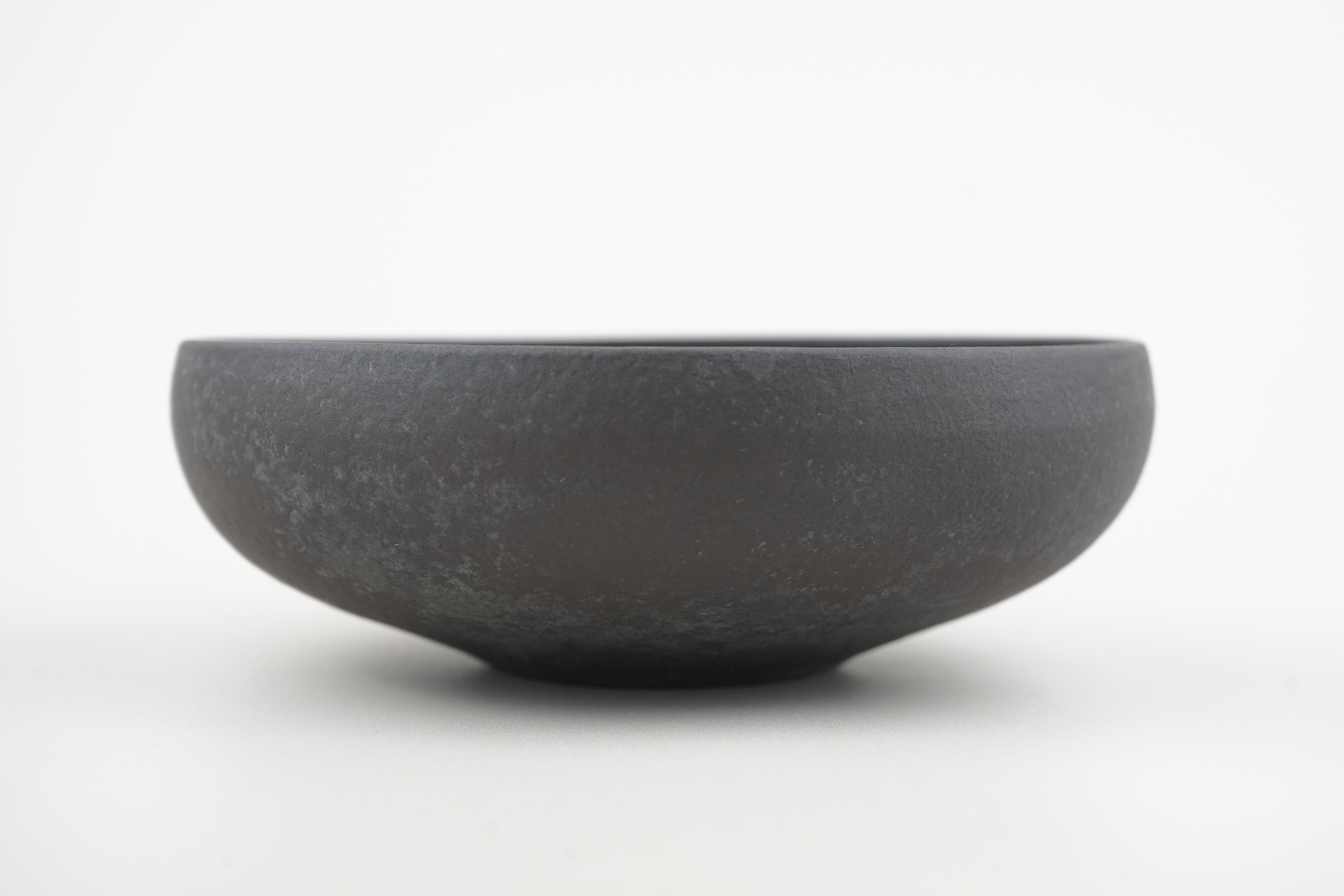 【岡崎慧佑】4寸鉢 (黒)