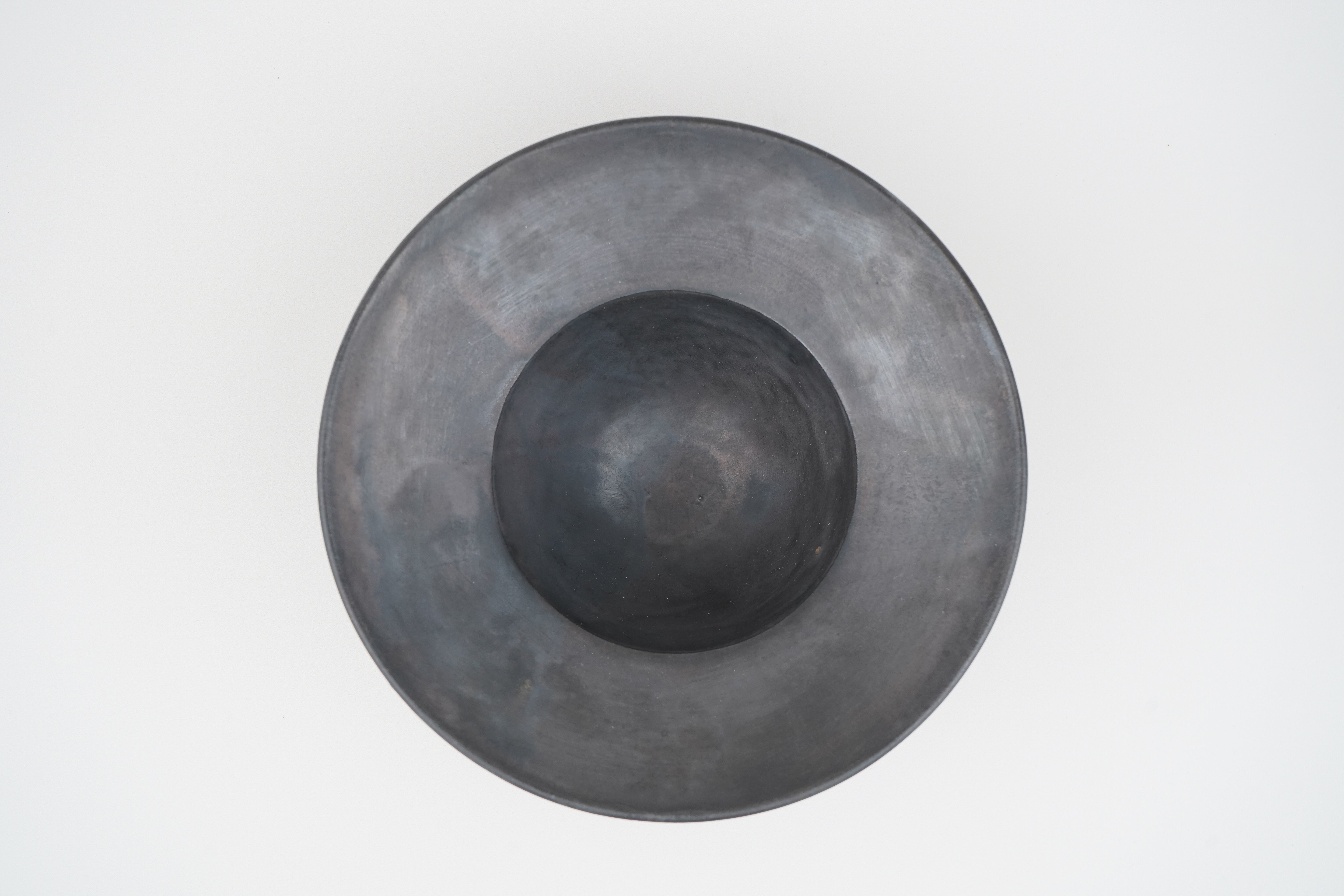 【小谷康弘】6寸リム鉢(黒彩)