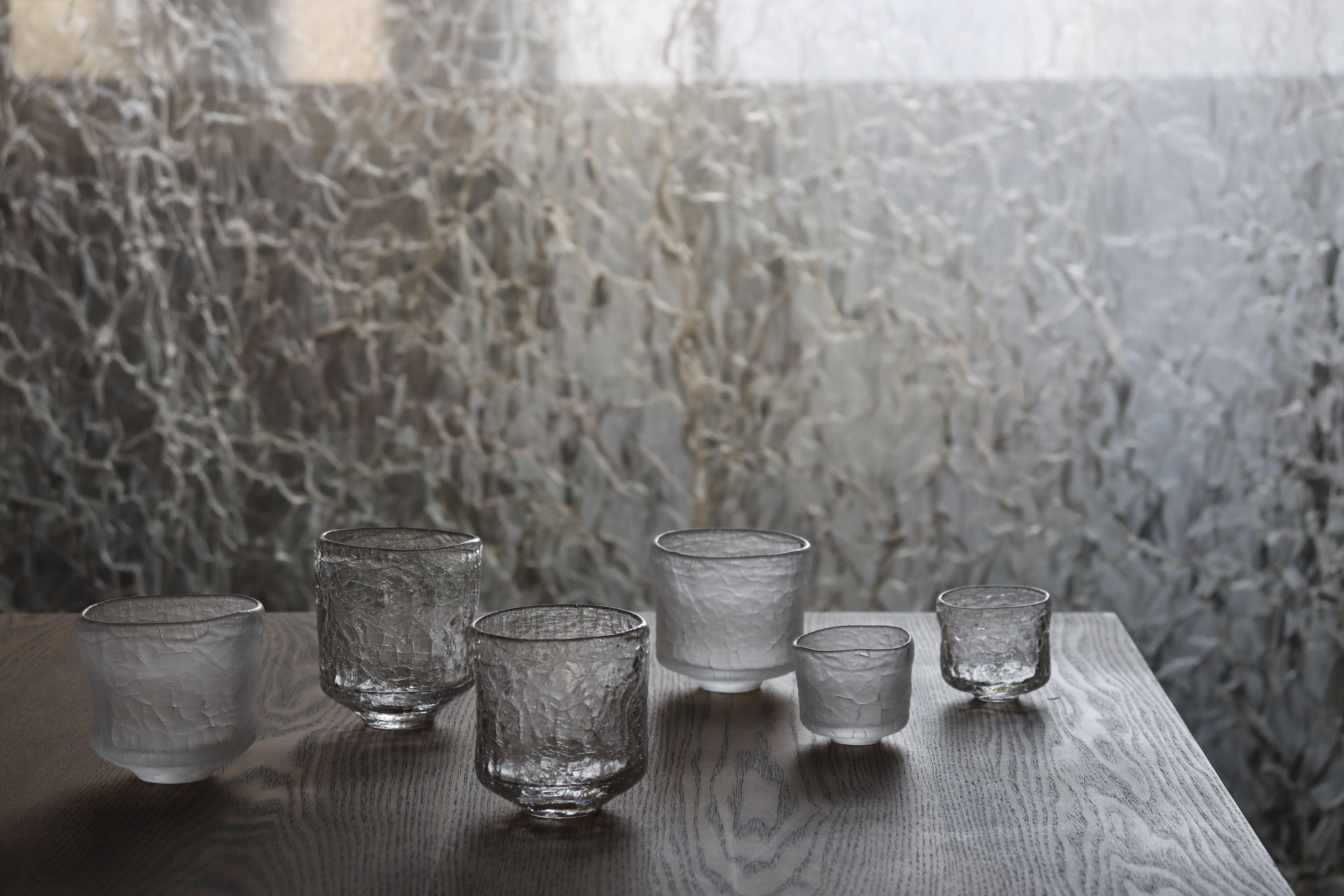 WCRACK Rocks Glass (Cloudy Finish) – Daisaku Hashimura