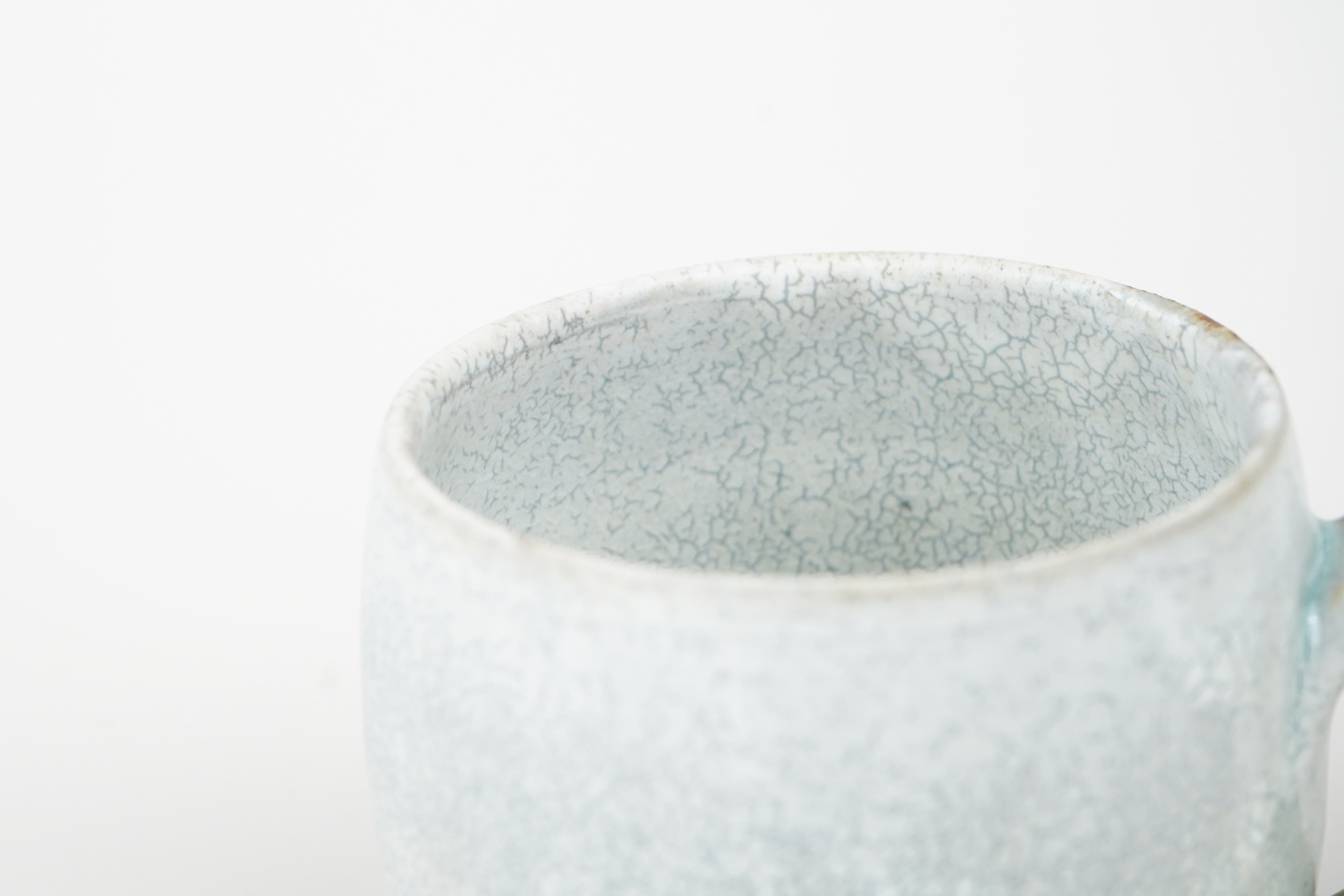 【下村淳】マグカップ (粉引)