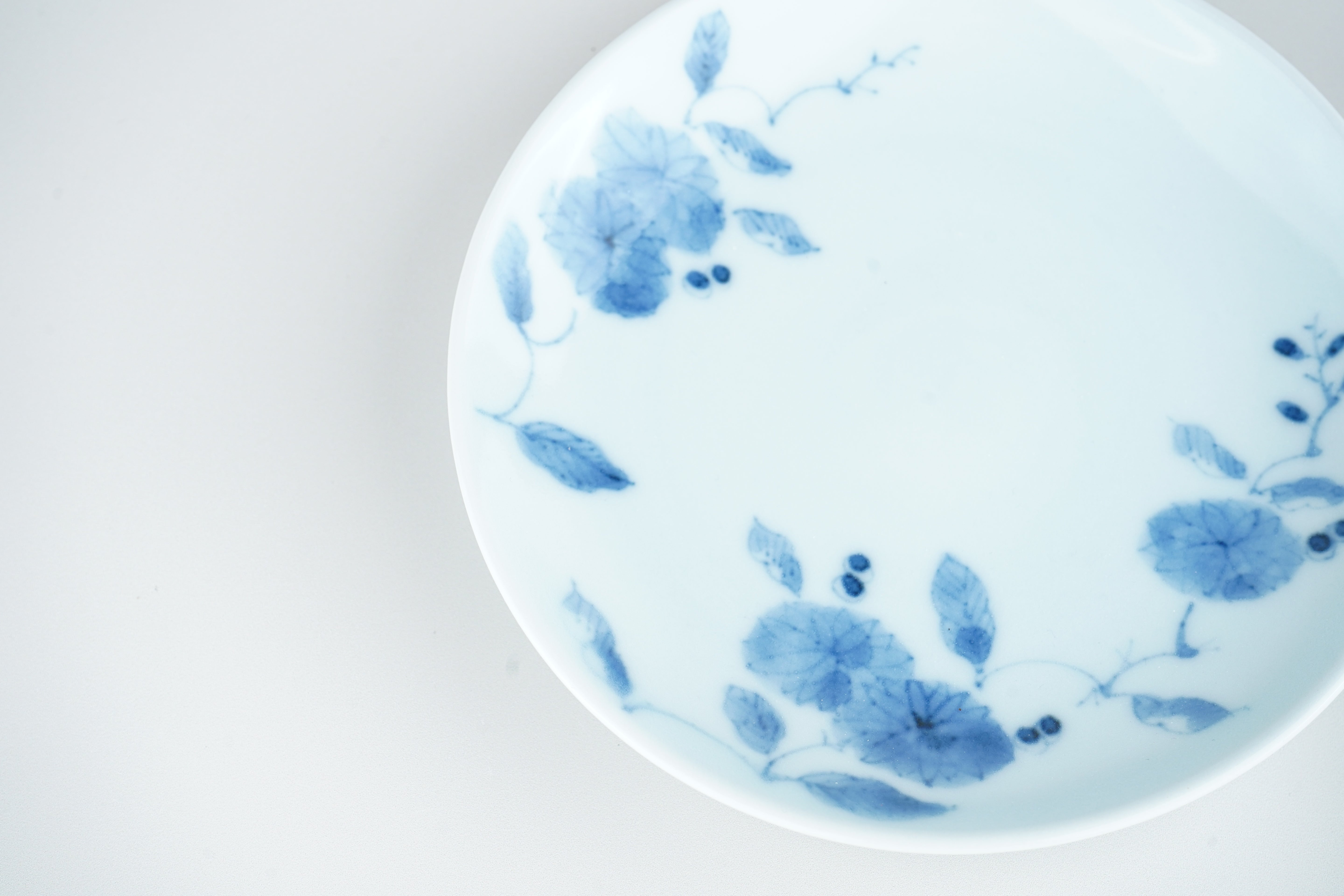 Iroe Plate with Floral Motif (15cm) – Naoko Shimizu