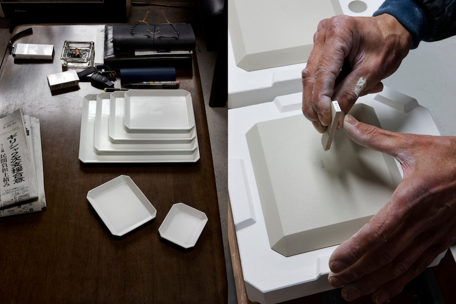 TY"Standard" Square Plate 200-1616 / arita japan-YUGEN ONLINE STORE