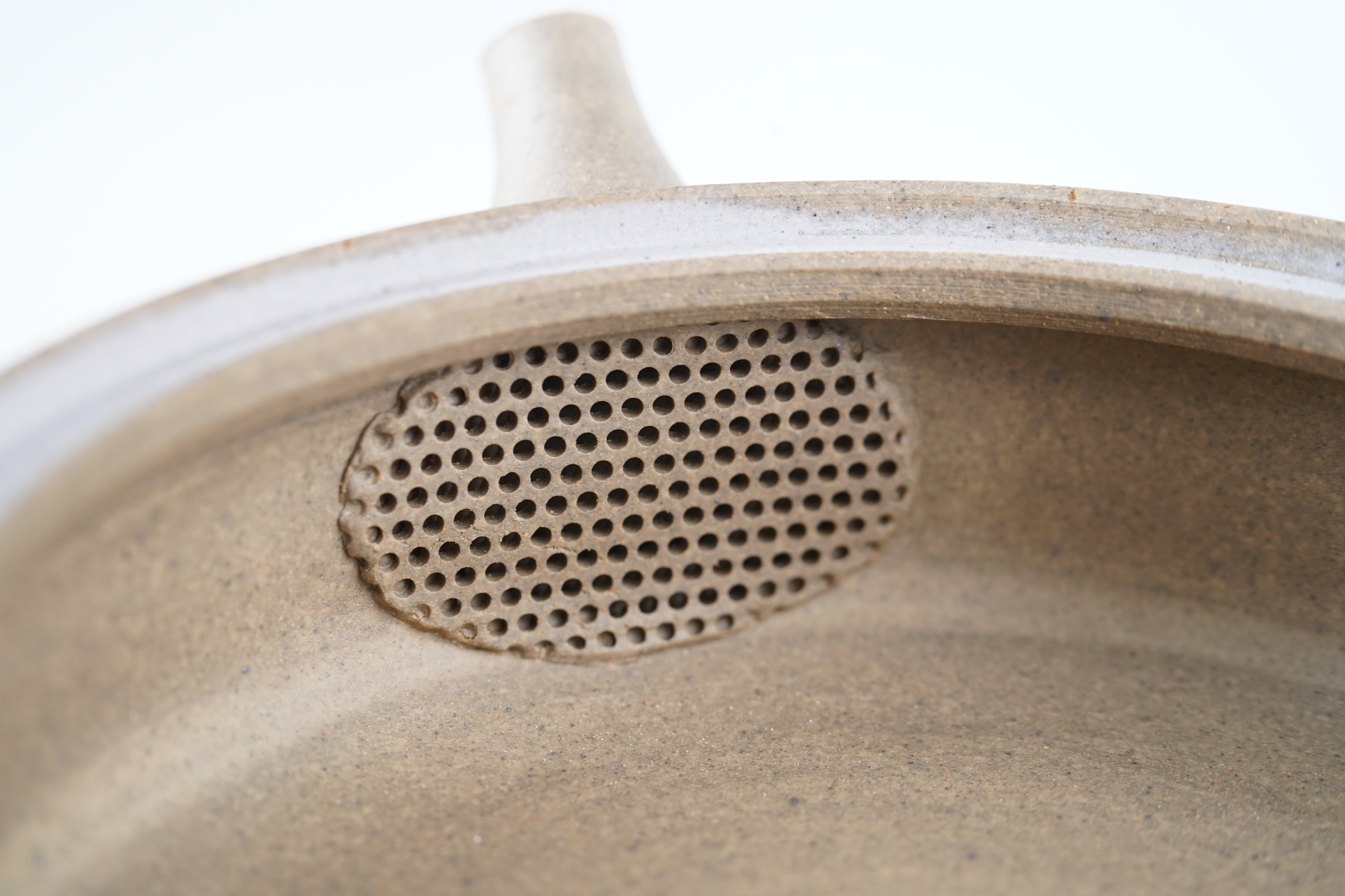 焼〆 切立藻掛け急須