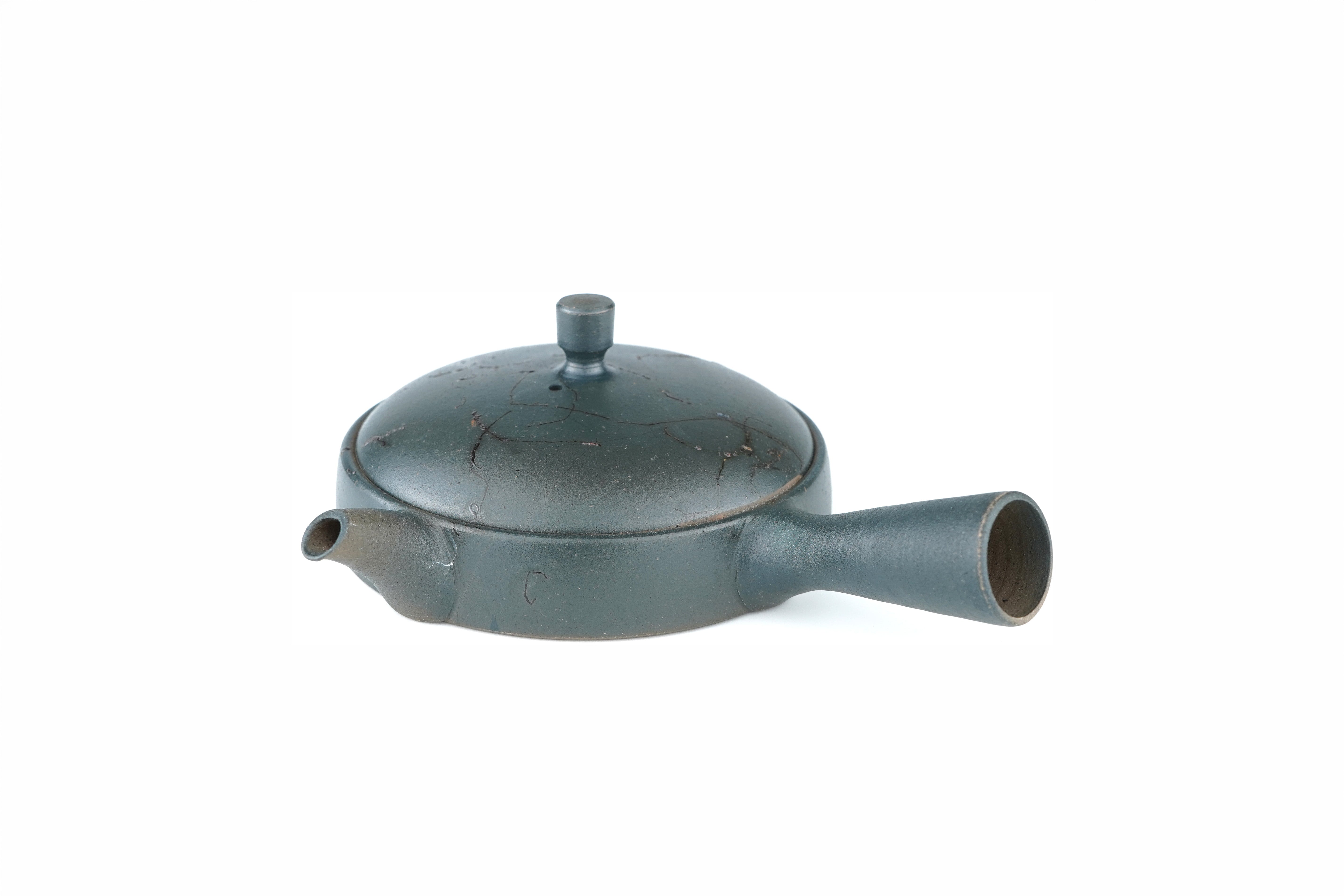 Mo-Gake Extra-Flat Kyusu – Seiji Ito