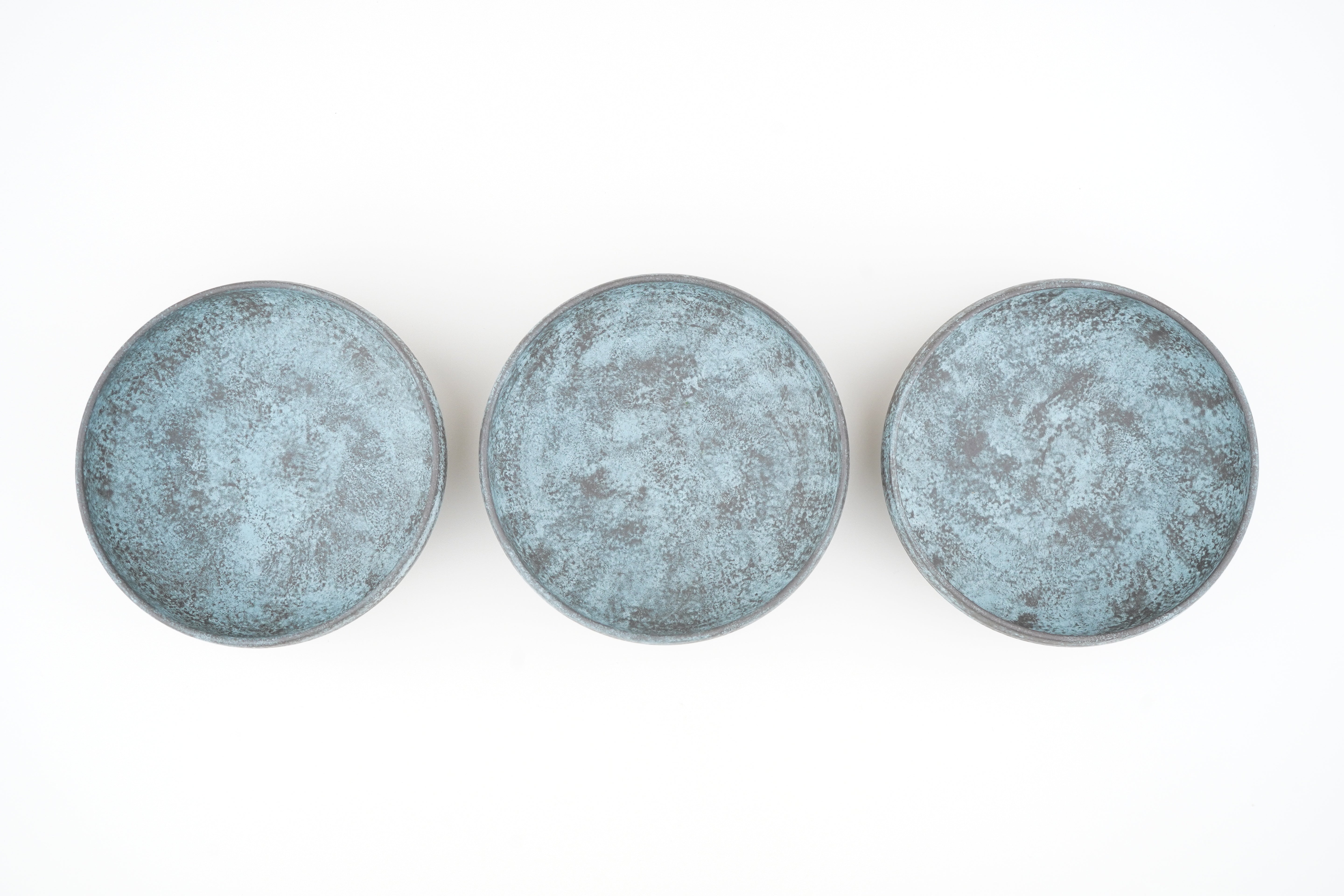 【岡崎慧佑】4寸鉢 (青)