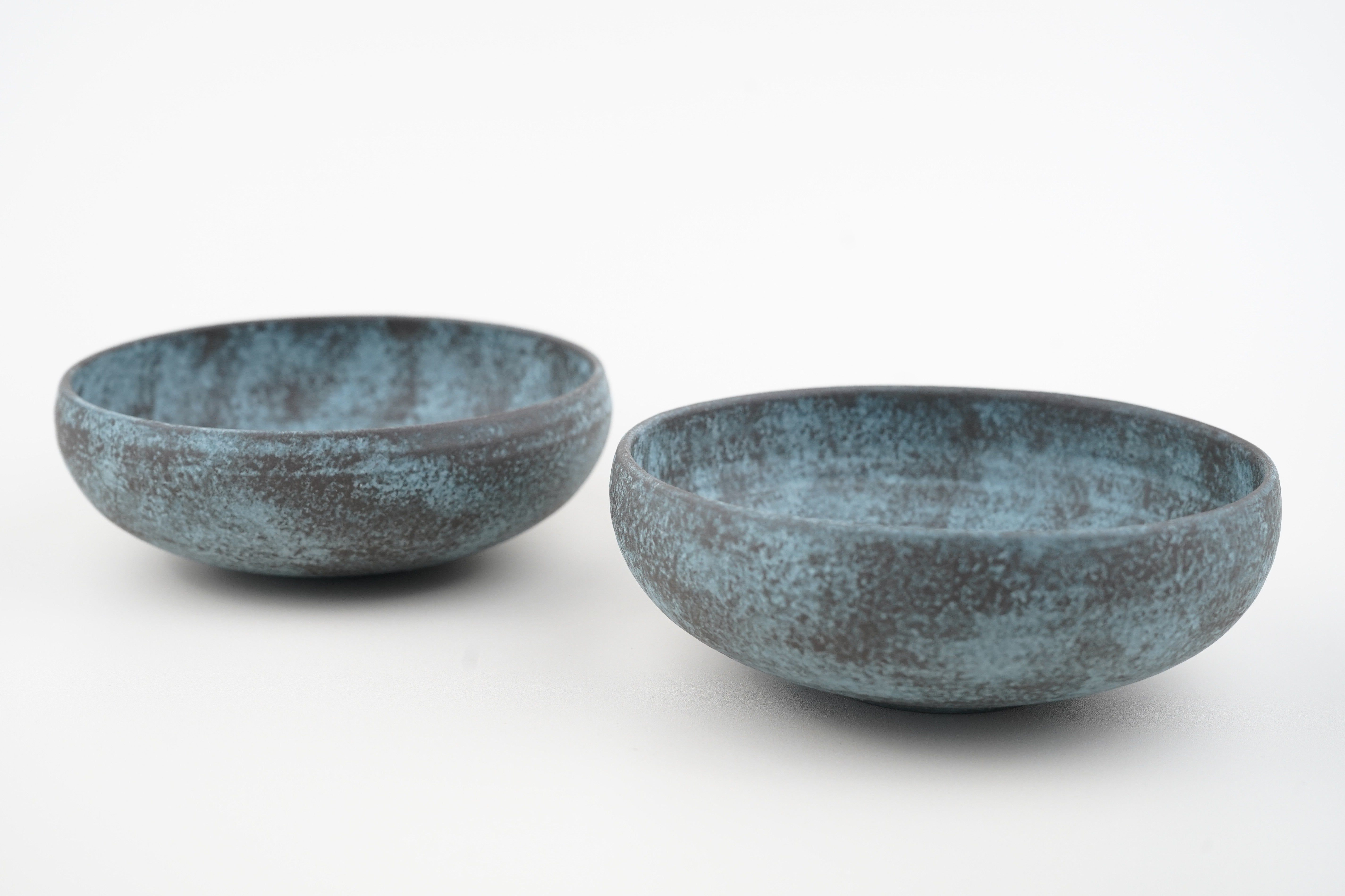 【岡崎慧佑】4寸鉢 (青)