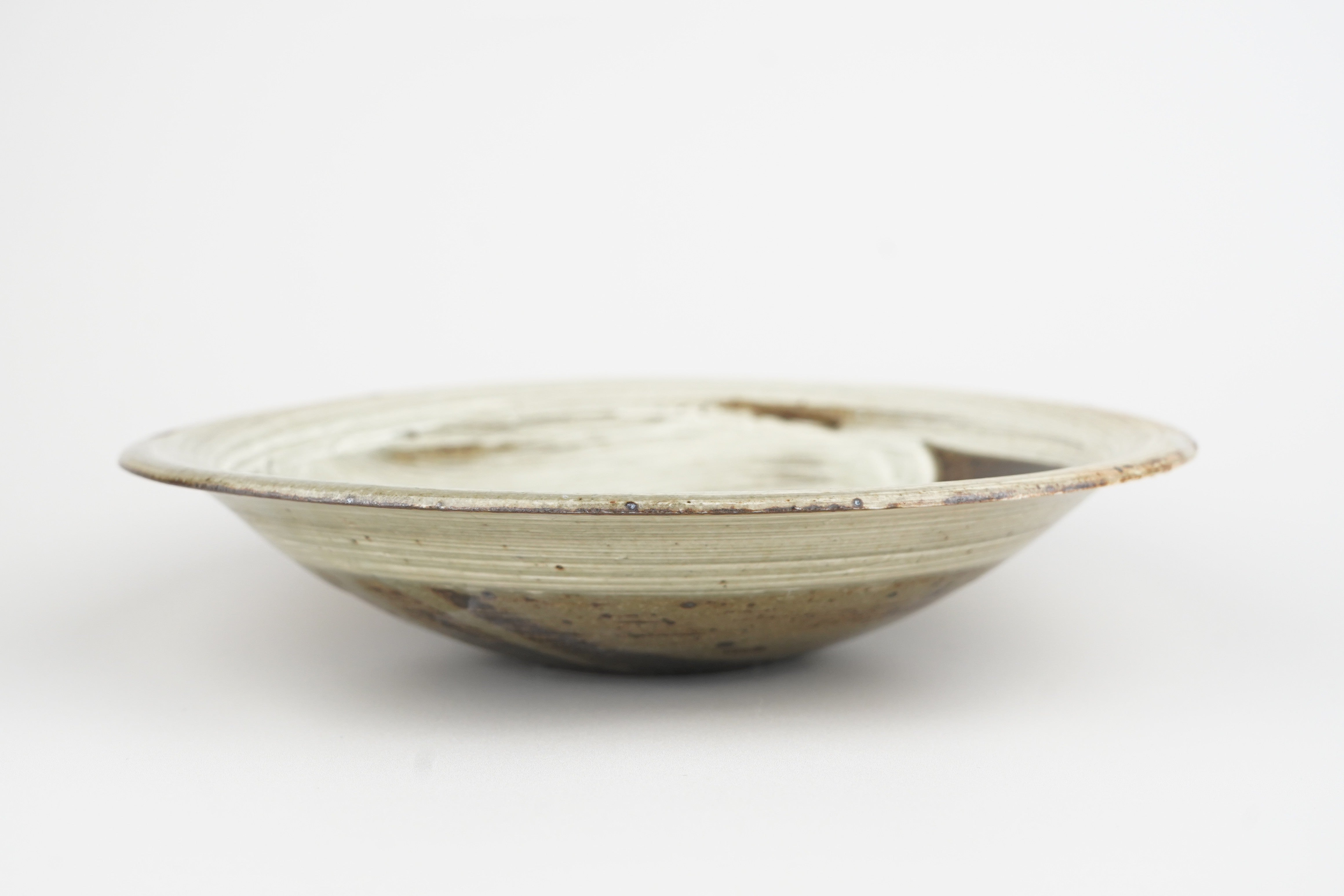 【下村淳】刷毛目 6寸皿