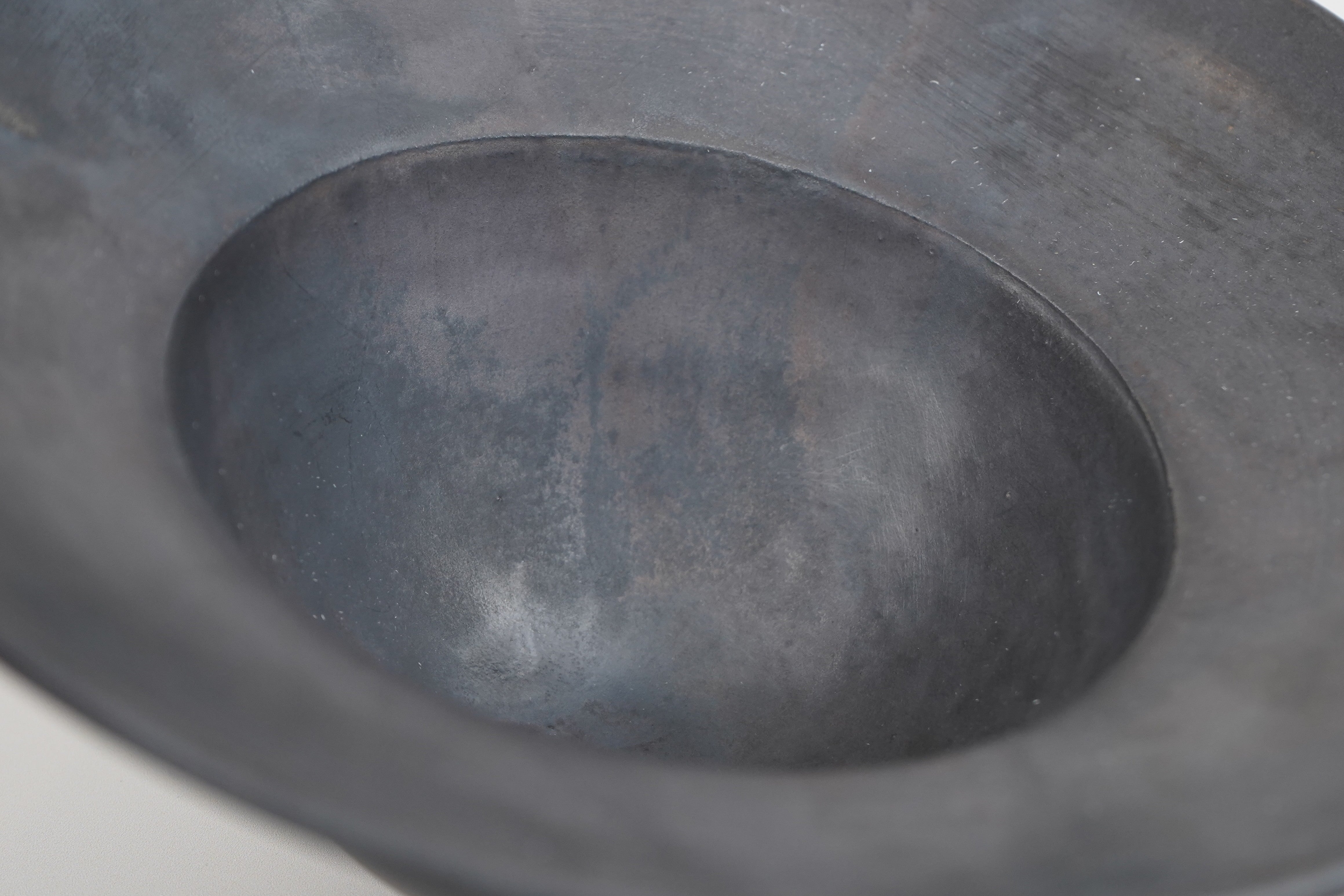 【小谷康弘】6寸リム鉢(黒彩)