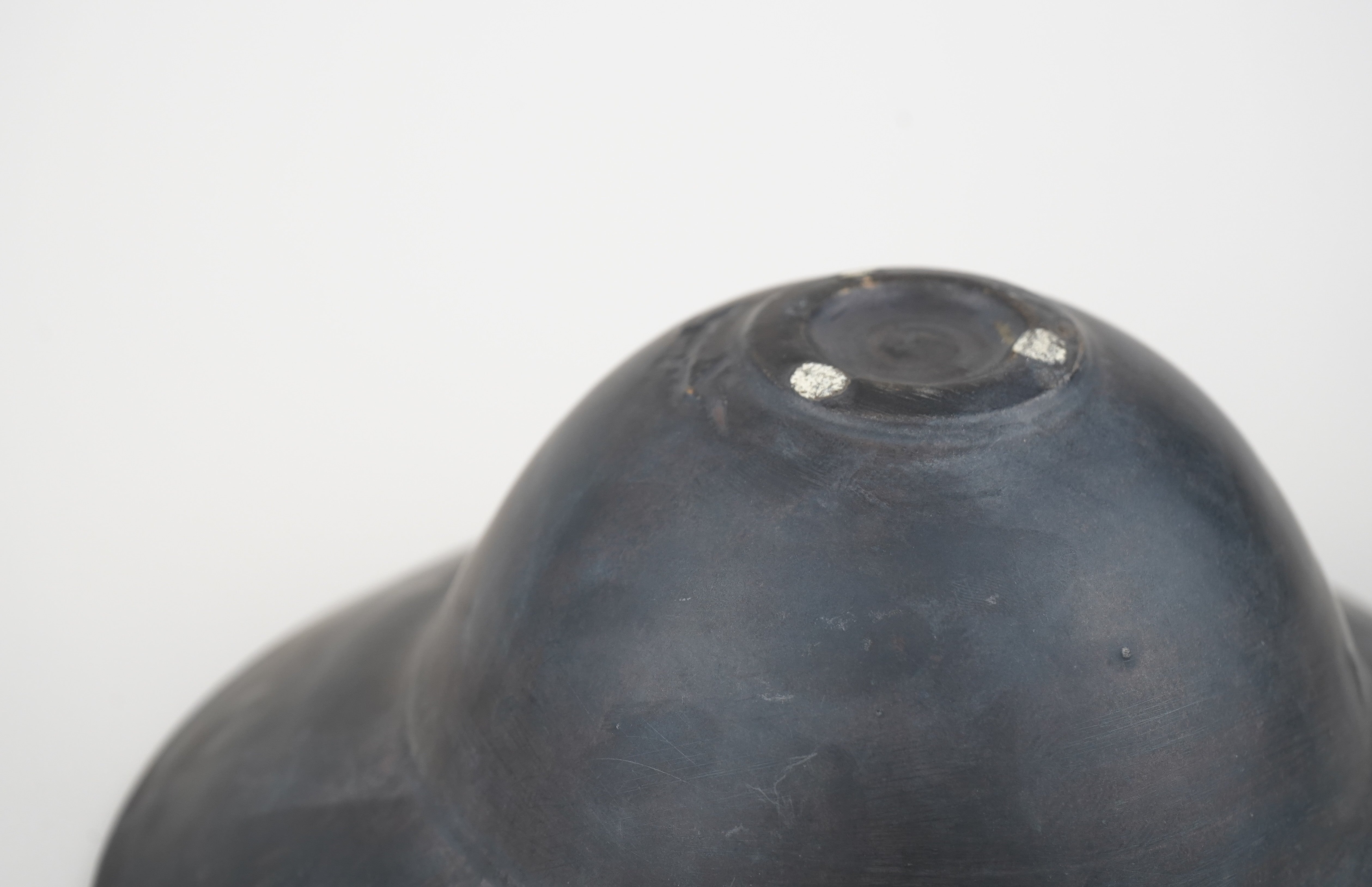 【小谷康弘】6寸リム鉢(黒彩)