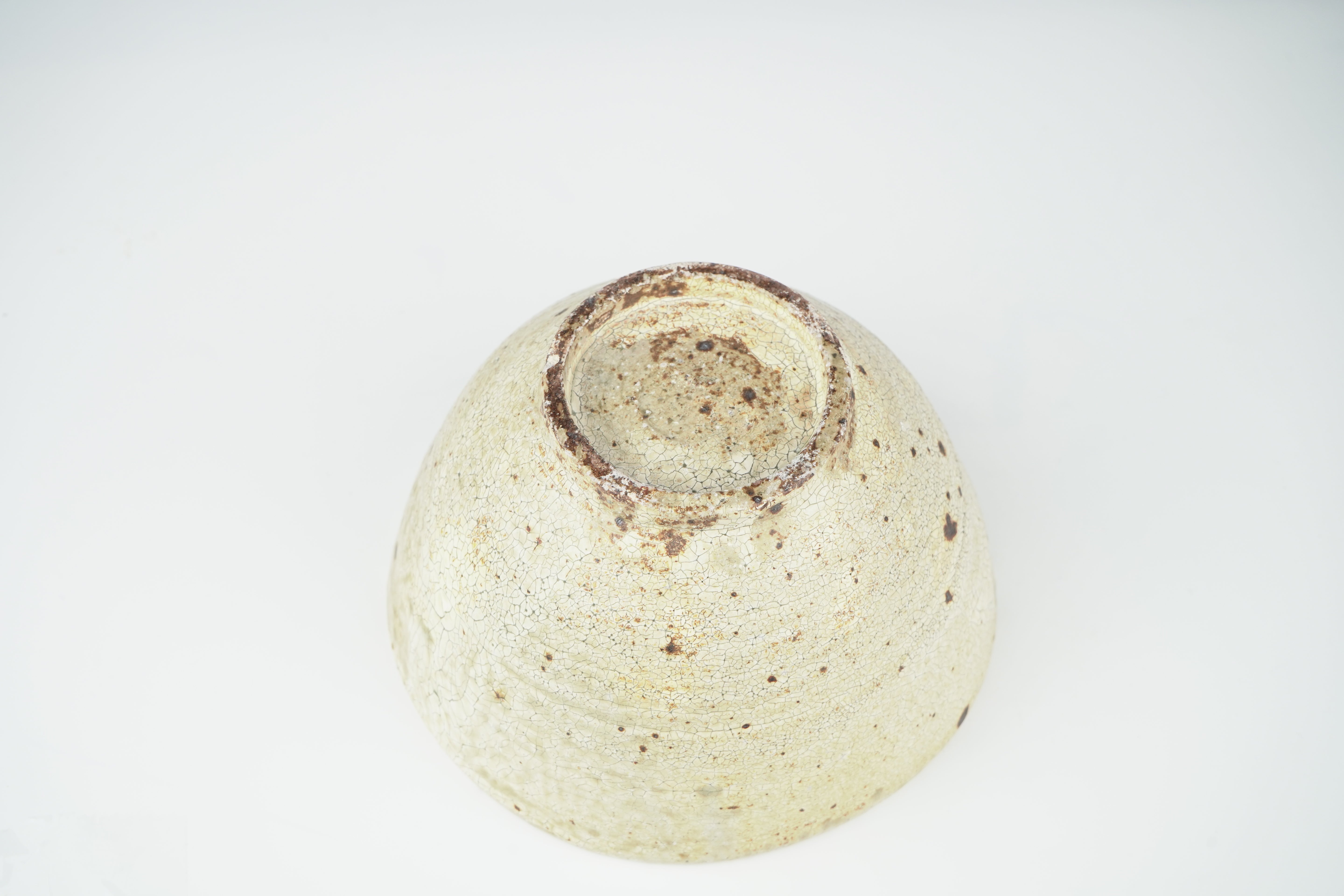 【尾形アツシ】丼 (ヒビ粉引)