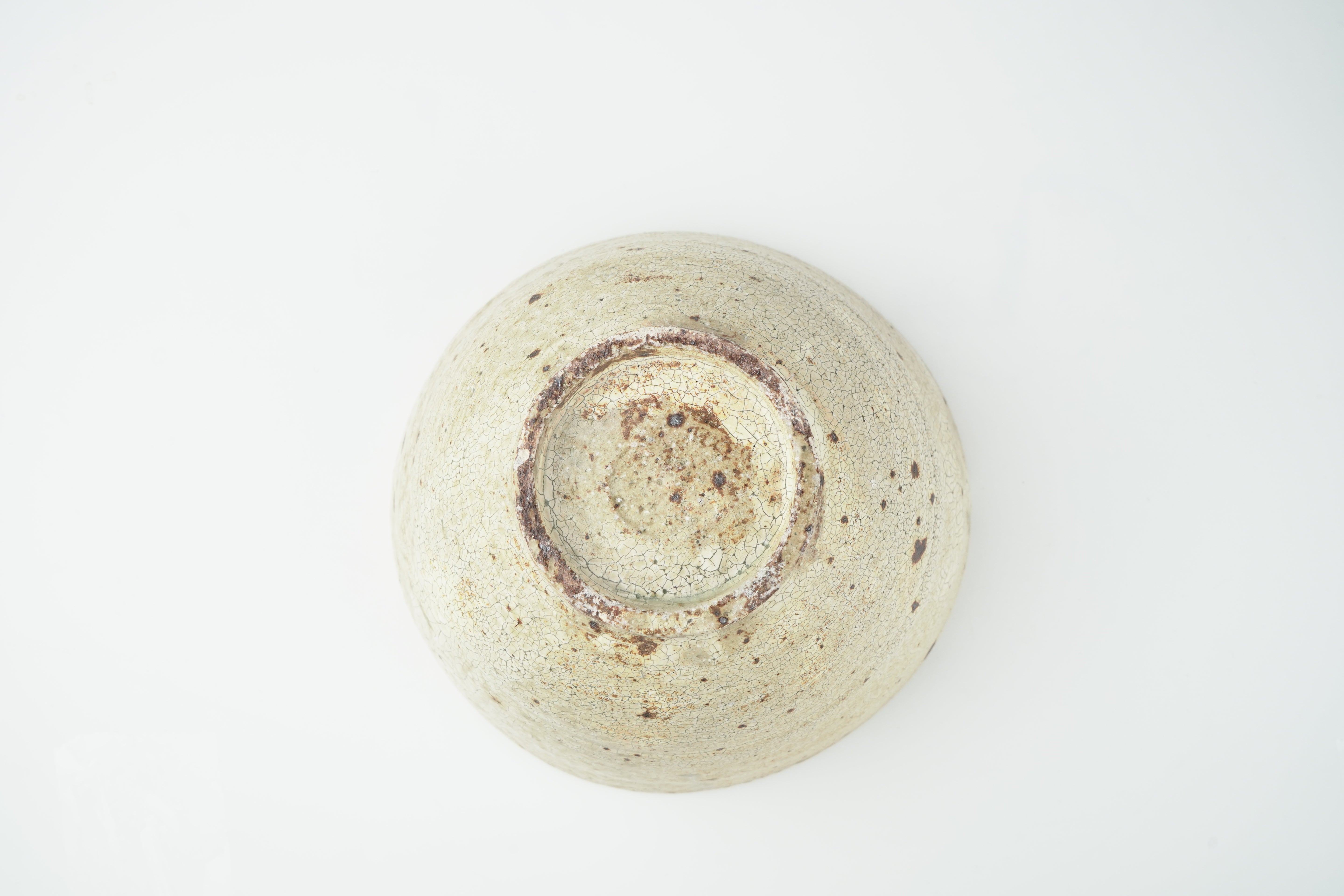 【尾形アツシ】丼 (ヒビ粉引)