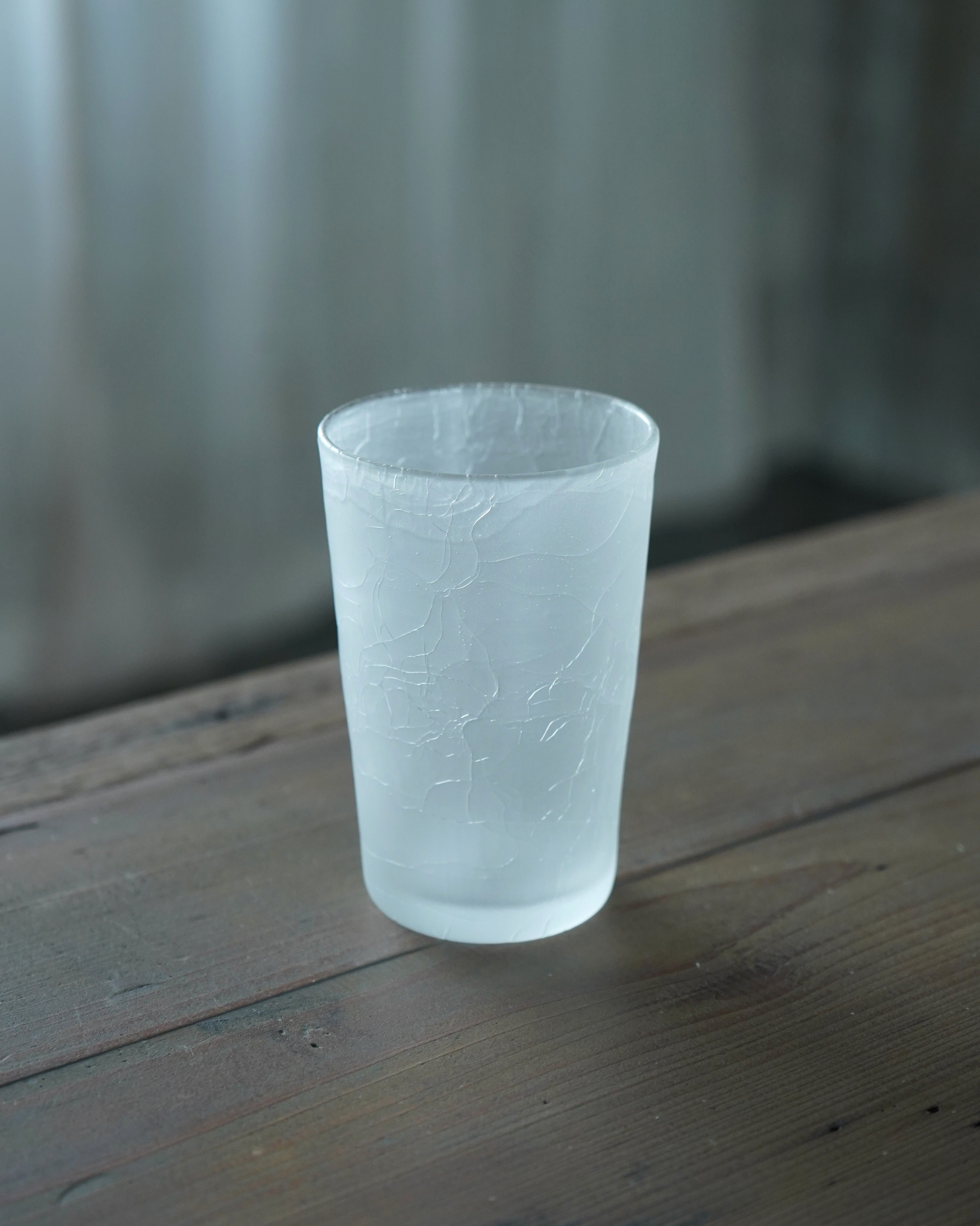 【橋村大作】曇りビールグラス(CRACK)