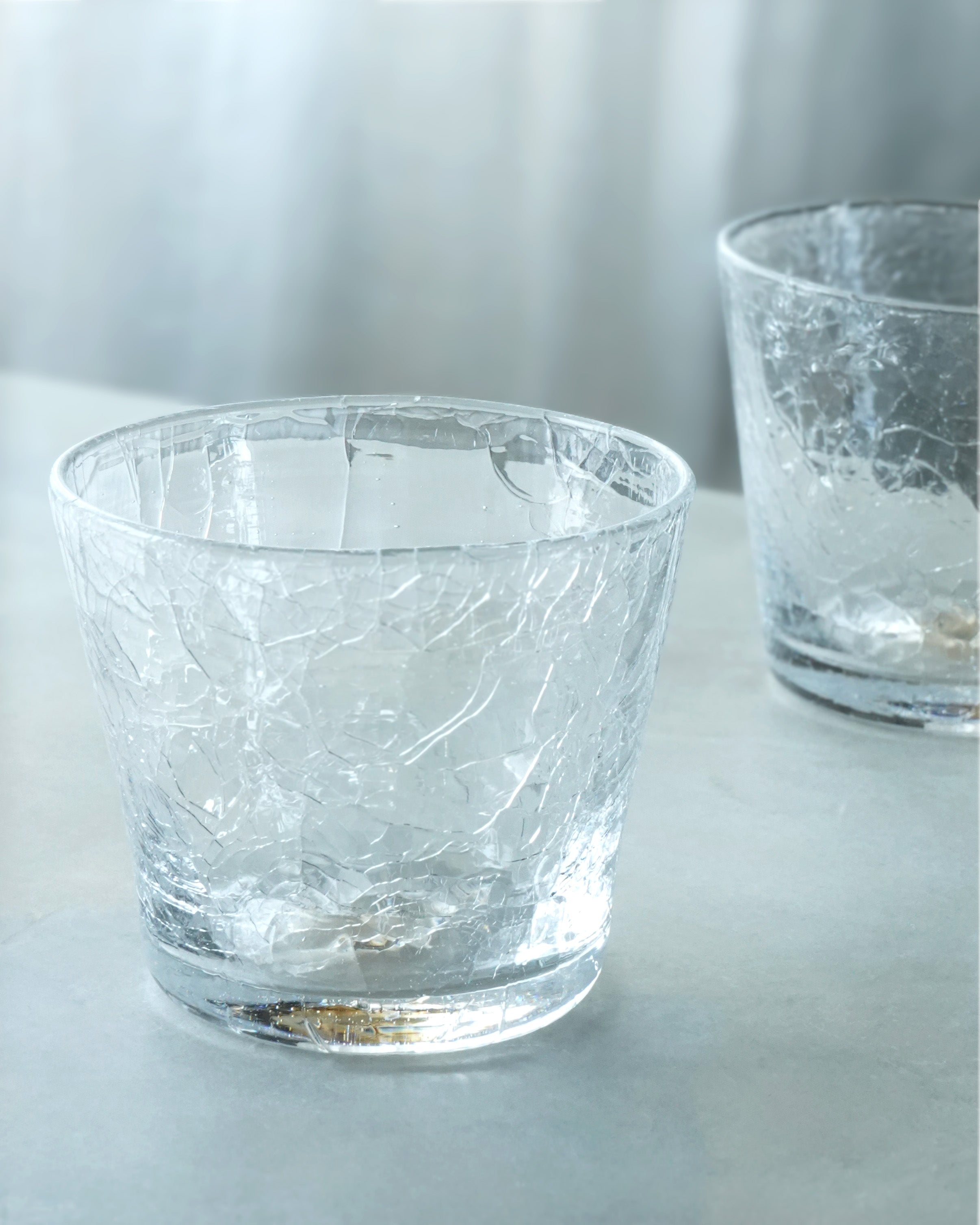 Japanese Glass Artist】CRACK Cup(Daisaku Hashimura) - YUGEN