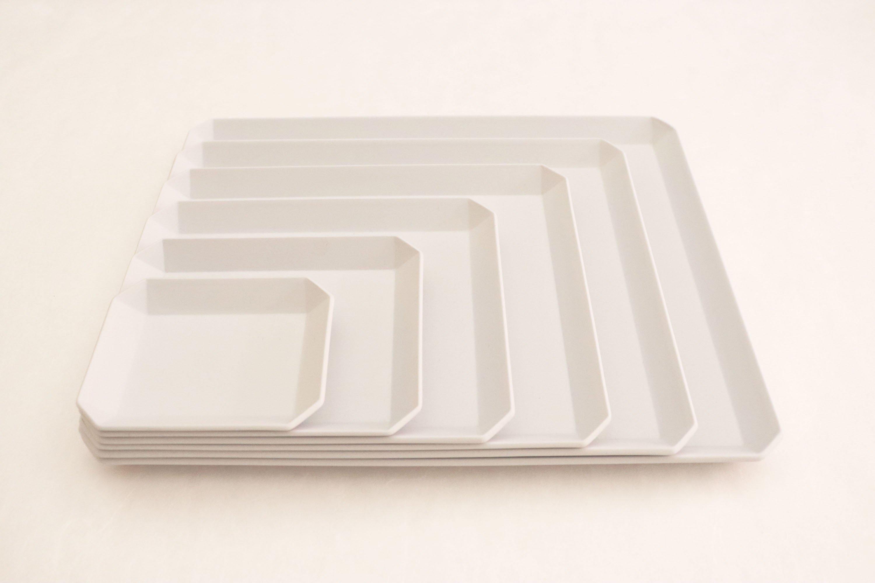 TY"Standard" Square Plate plain Gray 200-1616 / arita japan-YUGEN ONLINE STORE